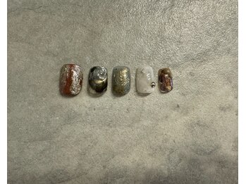 秋色ニュアンスネイル☆