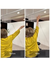 ナオル整体 広島福山院(NAORU整体)/万歳/五十肩→Before/After