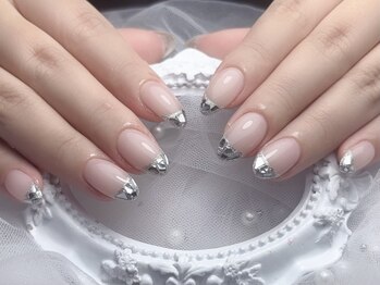 ジュジュネイルサロン 渋谷(JUJU NAIL SALON)/ガラスフレンチ