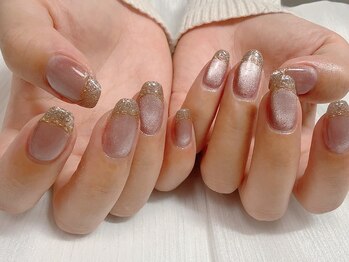 ラエッセ(LAESSE)の写真/【オフィス映え◎上品シンプル】ワンカラー/マグネットも自然な仕上がり☆大人女性が選ぶリピート必至店☆