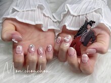 モンシュシュ 吉祥寺(Mon chouchou)/*ガーリー リボン 推し活ネイル*