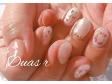 デュアスアール チャンドラ(DuasR chandra)/押し花ネイル