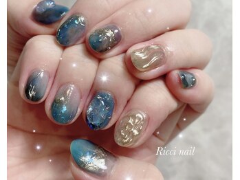 チアフルチア バイ リッチネイル(CheerfulCheer by Ricci nail)/きらきらニュアンス