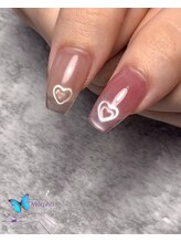 モルフォ 千駄ヶ谷(Morpho)/自爪伸ばし中ハートマグネイル