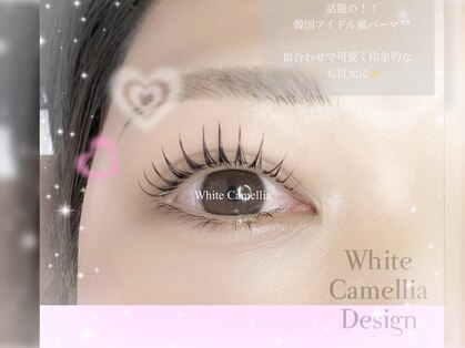 ホワイトカメリア(White Camellia)の写真