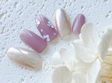 ネイルアンドアイラッシュ ボネール 銀座店(lash Bounail)/フラワー・ミラー・ホログラム