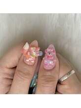 プリュム(Plume)/3D/推しネイル/キャラクター