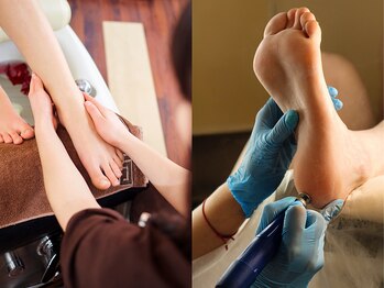 フットケアで足裏美人