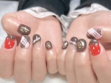 アイネイルズ 横浜EAST店(I-nails)/イチゴバレンタインネイル