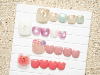 ナイスネイル 博多駅前店(NICE NAIL)の写真/【全メニューオフ込み価格★パラジェル取扱】大人気の持ち込みデザインコースがオフ込み￥5,990[博多]