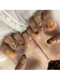 クマさんネイル♪