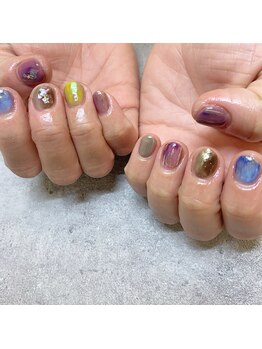 エトワール 御器所店(Etoile)/タイダイネイル