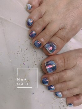 エヌエープラスネイル 葛西本店(Na+nail)/フット人気フィルムデザイン
