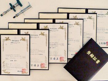 アトリエ ドゥ エッフェ(atelier du EFFE)/数々の特許庁認可取得の技術