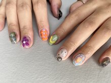 イビズ 新宿店(eviz)/ぼこぼこネイル