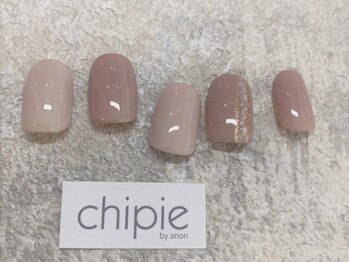 シピー(chipie by anon)/シンプルベージュ ¥5580