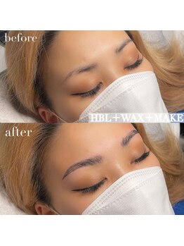 サン ヘアーアンドメイク(Sa N.HAIR&MAKE)/HBL+WAX+MAKE