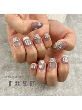 ロアンネイル(roan nail)/千鳥×ブランド風