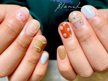ブランシュ(BLANCHE)/ぷっくりネイル
