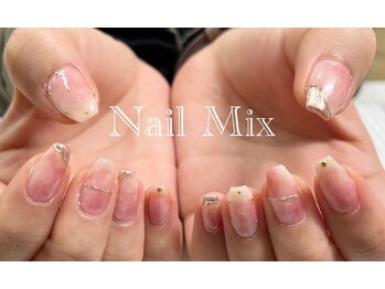 ネイルミックス イオンモール水戸内原店(Nail Mix)/カスタムコース参考例¥6490