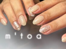 ムートア(m'toa)/ワンカラー/フィルイン