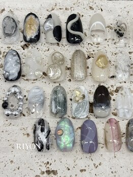 リヨン(RIYON)の写真/【カラーも豊富にご用意◎】お客様の理想・肌色・TPOに応じて対応可能♪シンプルもゴージャスも大歓迎★