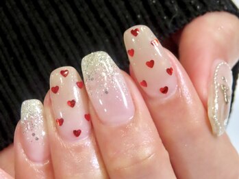 ビビット 久宝寺店(VIVIT)の写真/【ネイルは"今っぽさ"も楽しみたい◎】カラー変更OK!自分だけのアレンジも楽しめます。定額だから料金も◎