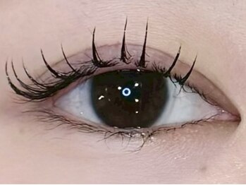 クオン アイラッシュサロン(KUON EYELASH SALON)/エクステ100本目尻長め