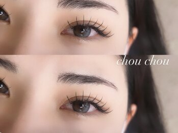 シュシュ(chou chou)の写真/＼人気No.1／ パーマ×エクステで叶える最旬まつげ『アンドヘルシー』パリエクも◎
