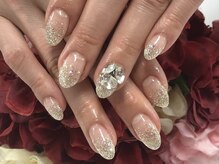 ダブルネイル(Double Nail)/【イマイ】ラメグラデーション