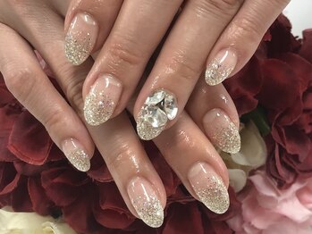 ダブルネイル(Double Nail)/【イマイ】ラメグラデーション
