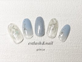 シェルグラデーションネイル