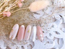 ネイルサロン&スクール ジーナ(GINA)/2月シンプルナチュラルカラー