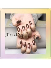 トレンドネイルスタジオ(Trend Nail Studio)/落ち着く色味でのワンカラー