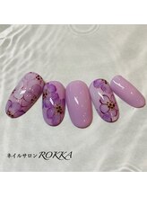 ロッカ(ROKKA)/フラワーアートネイル