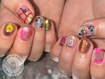 ネイルズガッシュ 溝の口店(NAILs GUSH)/個性派/ショートネイル/おまかせ