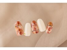 エムスラッシュネイル 本牧店(M SLASH)/ニュアンス秋ネイル