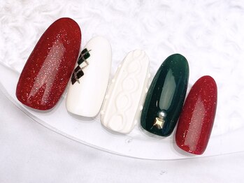 ネイルサロンフォーユー(for u)/ニットネイル¥7980