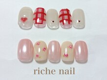 リッシュネイル 新百合ヶ丘店(riche nail)/トレンドデザインコース
