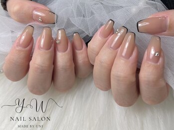 ユーネイル(YW nail)の写真/シンプルネイルで手元を自然に華やかに＊豊富なカラーで理想の仕上がりを叶えます♪フィルインもOK◎
