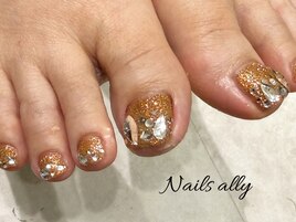 埋め尽くし×フラッシュネイル