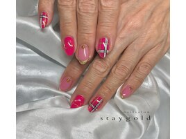 カヨ施術お客様ネイル