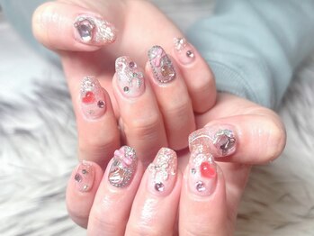 アンジュ(Ange)/やり放題/パーツつけ放題ネイル