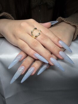 ティネイル(Tinails)の写真/自爪に優しく、自然な仕上がりのチップ長さ出し