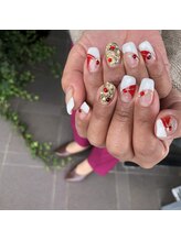 トータルサロン 白べぇーっ プラス/お正月ネイル