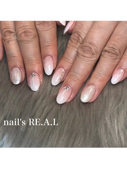 ネイルズリアル 倉敷(nail's RE.A.L)/グラデーションネイル