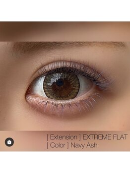 ネイルアンドまつげエクステ テラ 銀座店(Terra)/カラーエクステ/ネイビーAsh