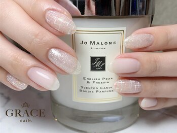 グレース ネイルズ(GRACE nails)/ツイードネイル