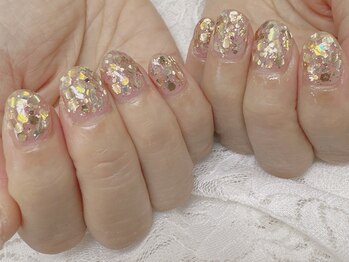 ハニービービー(Honey Bee Bee)/ホロラメネイル