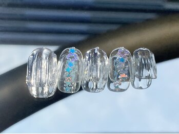 ゆびノさき イバラキシ(ibarakishi)/きらきらちゅるんクリアネイル